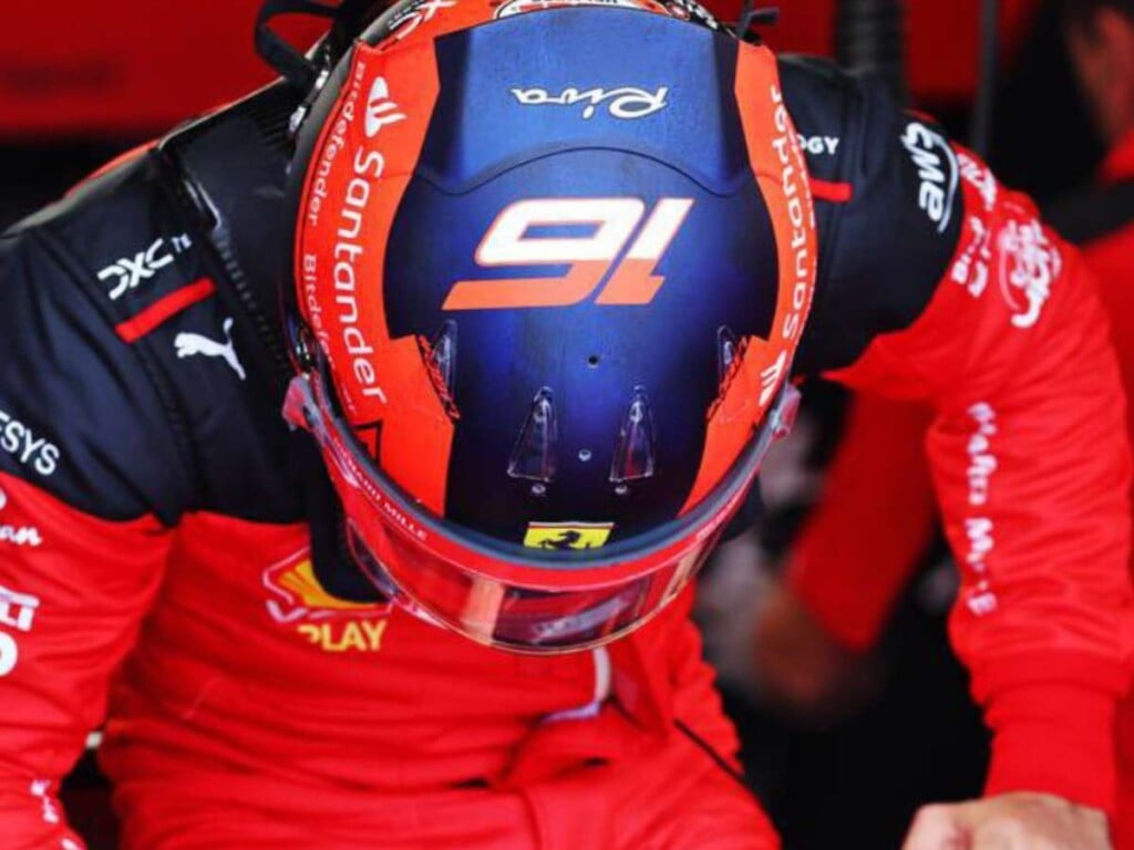 Charles Leclerc pays tribute to Gilles Villeneuve with special helmet for the Canadian GP