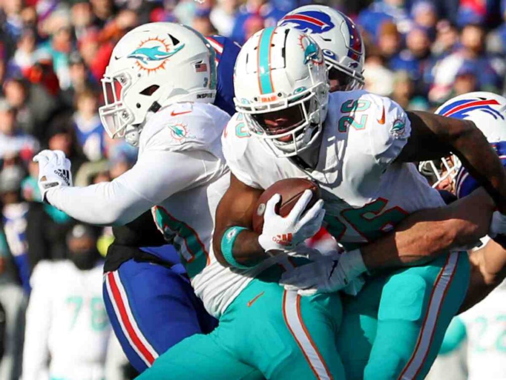 Colin Cowherd predicts the Dolphins will outplay the Bills to win the AFC East solely because of Sean McDermott's slip-ups