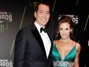 Kyle Busch and Samantha Busch enjoy the NASCAR mid-season break with a Caribbean retreat