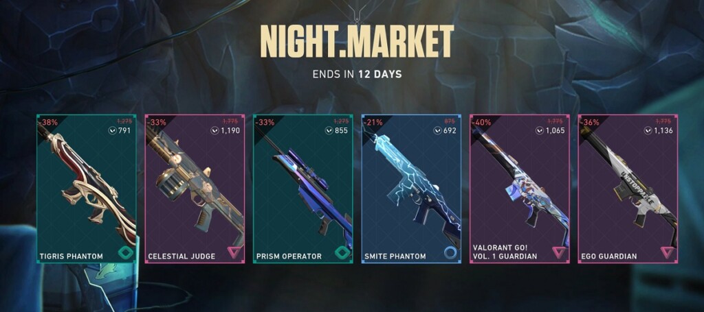 Riot Games canceled Night Market for Valorant Episode 6 Act 3; might return next week