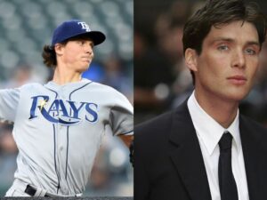 "They need to talk to their dad," Fans demand DNA test as Rays' Tyler Glasnow faces Cillian Murphy doppelganger accusations in recent game