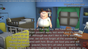 Twitch Bans AI-generated Family Guy for violating Twitch’s Community