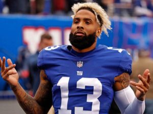 WATCH: "He's everywhere but Baltimore!" Odell Beckham Jr. gets called out on social media as he poses with soccer star Neymar during Nuggets-Heat Game 4 in Miami
