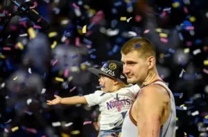 WATCH: NBA champion Nikola Jokic and his daughter's WHOLESOME celebration episode