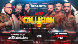 Watch: Andrade El Idolo uses Charlotte Flair's finisher to win a match against Rhea Ripley's boyfriend at AEW Collision