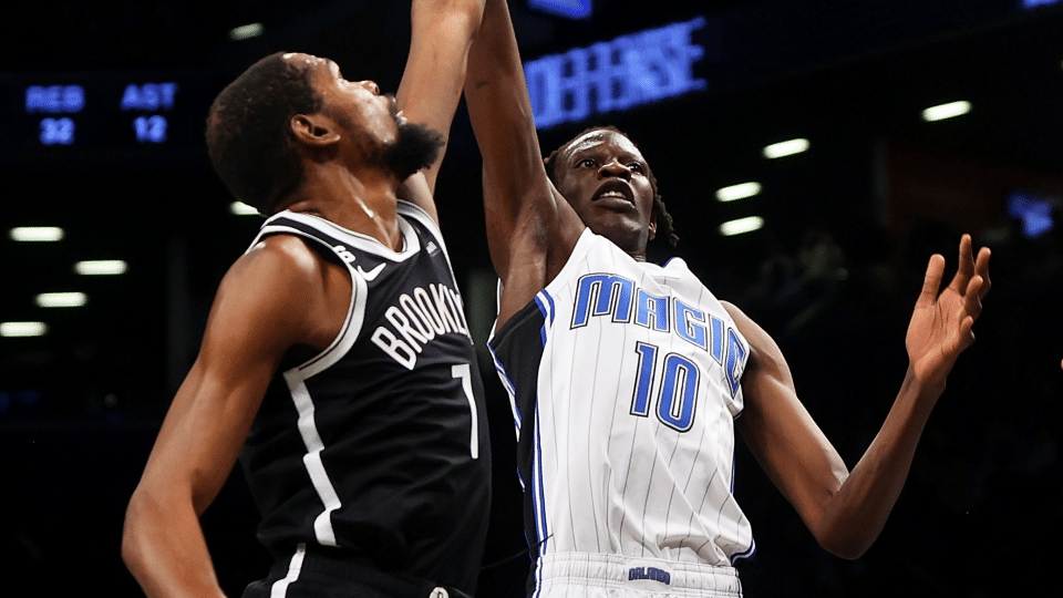 Kevin Durant and Bol Bol