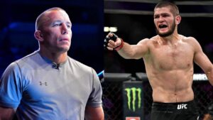 Despite Rejecting $100,000,000 Offer to Unretire Once, Fans Believe Khabib Nurmagomedov vs. Georges St-Pierre Is Possible - The SportsRush