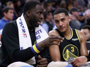 Draymond Green and Jordan Poole (Getty Images)