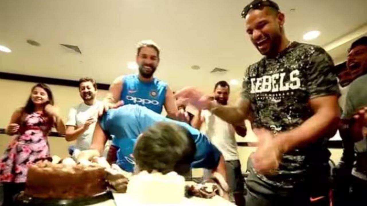 How MS Dhoni Smashed Face On Cake To Troll Teammates On 36th Birthday [WATCH] - The SportsRush