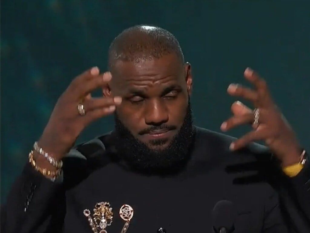 LeBron at the ESPYs