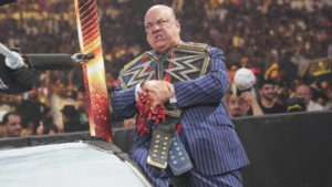 Paul Heyman finally reacts after Roman Reigns gets pinned for the first time in 1294 days at Money in the Bank 2023