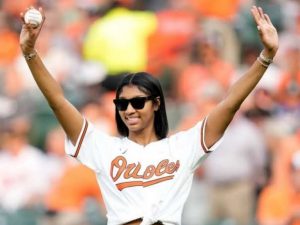 Twitter trolls Angel Reese after her ceremonial pitch