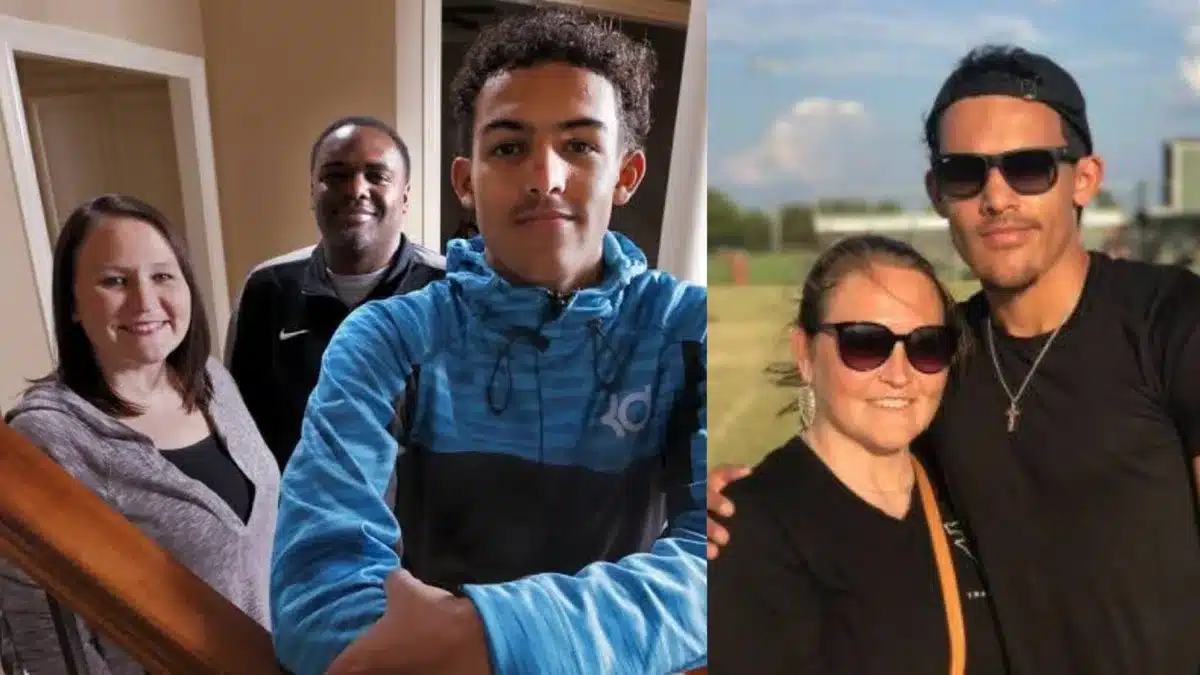 Trae Young and family