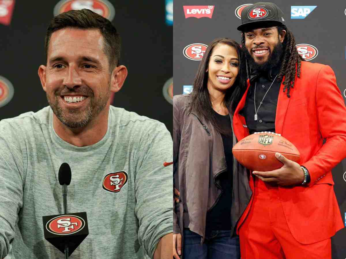 Kyle Shanahan and Richard Sherman