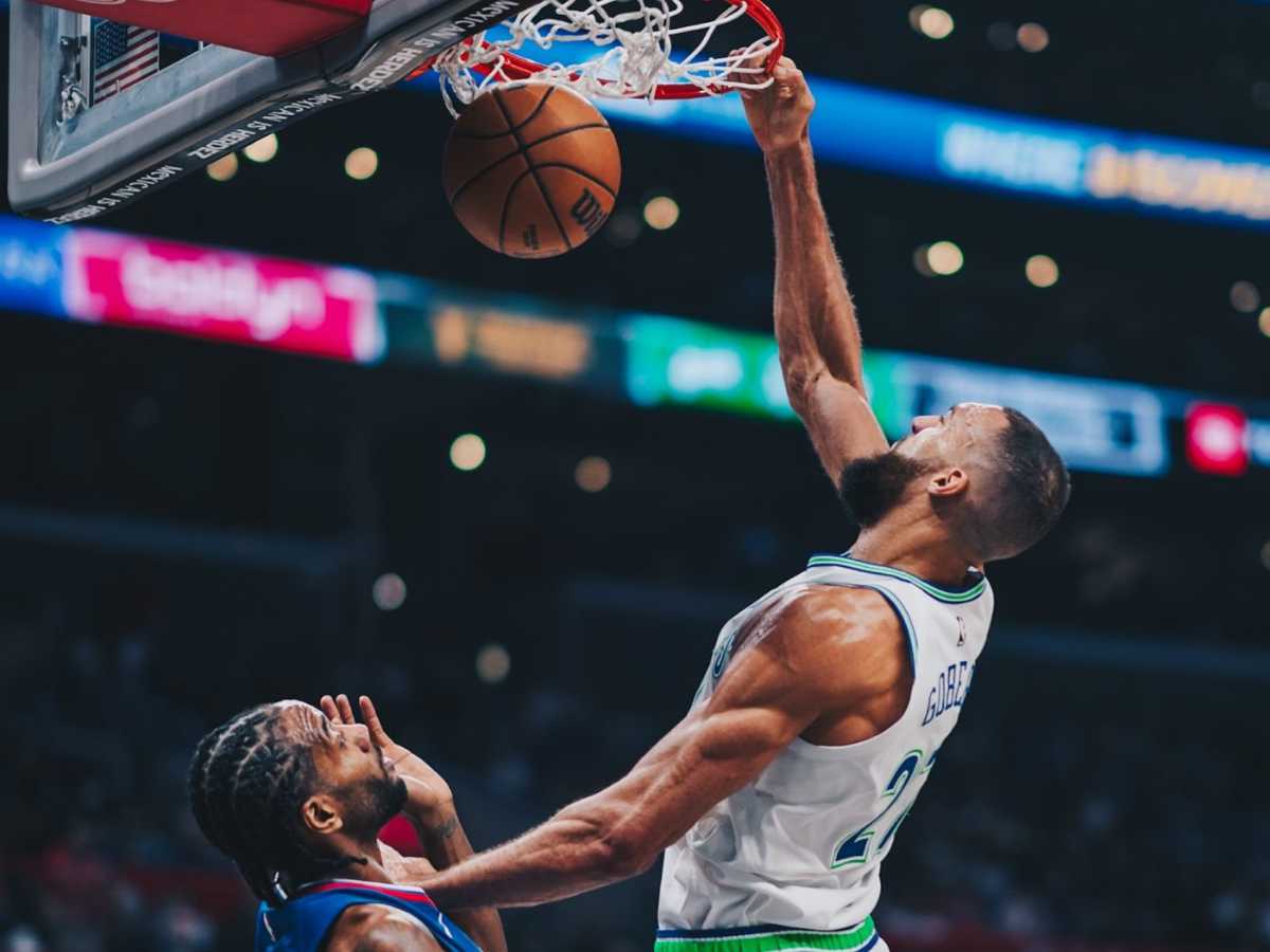 Rudy Gobert galvanized the Minnesota Timberwolves to lead a 2nd half push to beat the Clippers