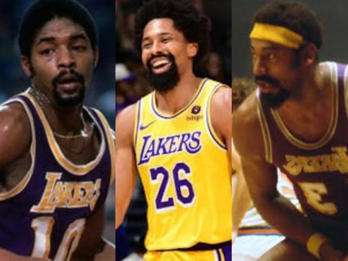 "Guess that's Wilt Chamberlain" - Lakers signing Spencer Dinwiddie HILARIOUSLY compared to actor from Winning Time series