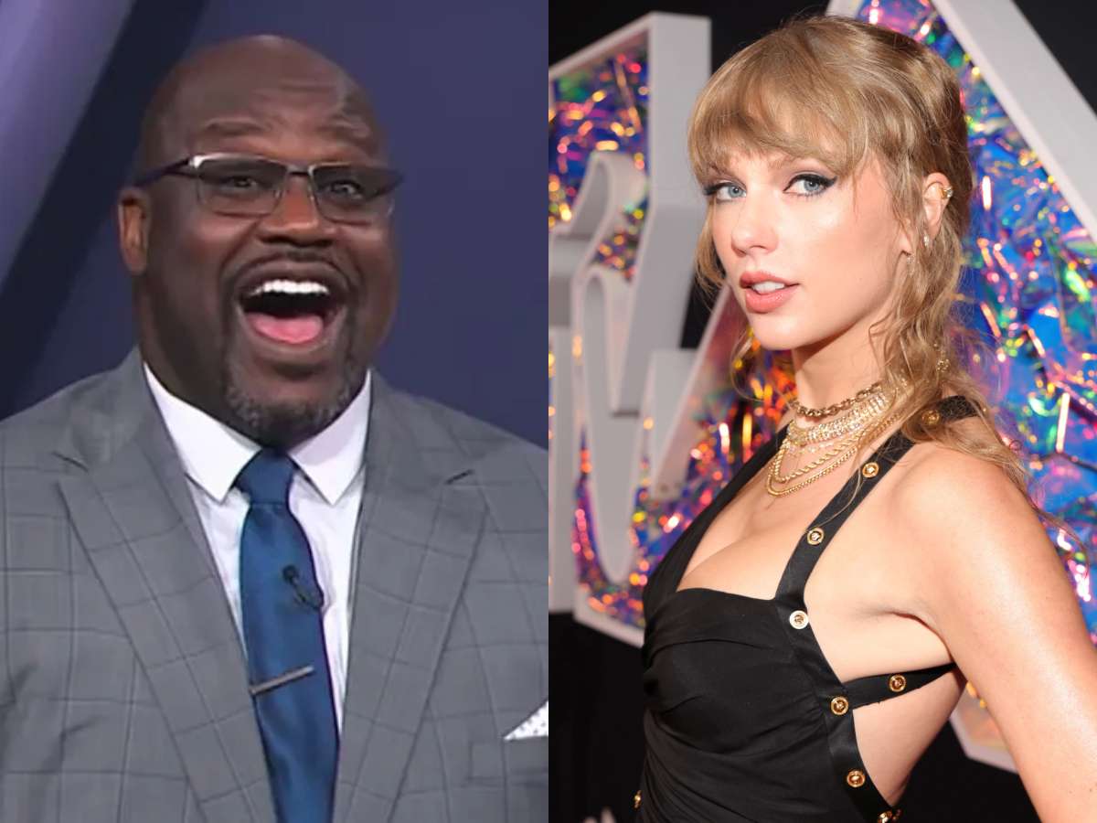 Shaquille O'Neal and Taylor Swift