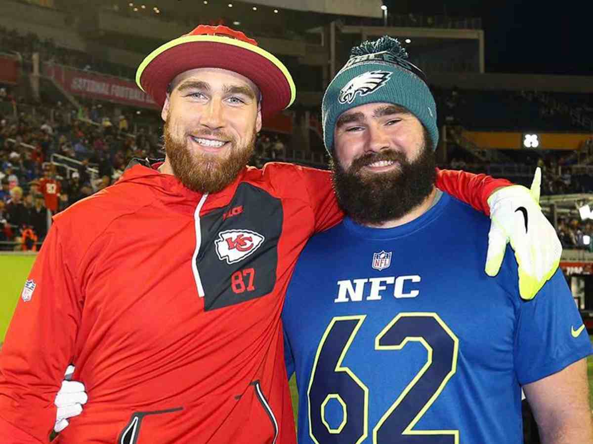 NFL brother duo Travis and Jason Kelce