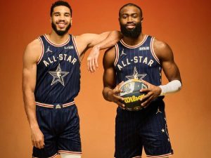 Celtics Jaylen Brown and Jayson Tatum