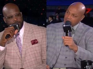 Charles Barkley and Shaquille O'Neal have an argument, NSFW footage from behind the scenes goes viral