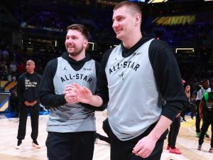 Luka Doncic and Nikola Jokic