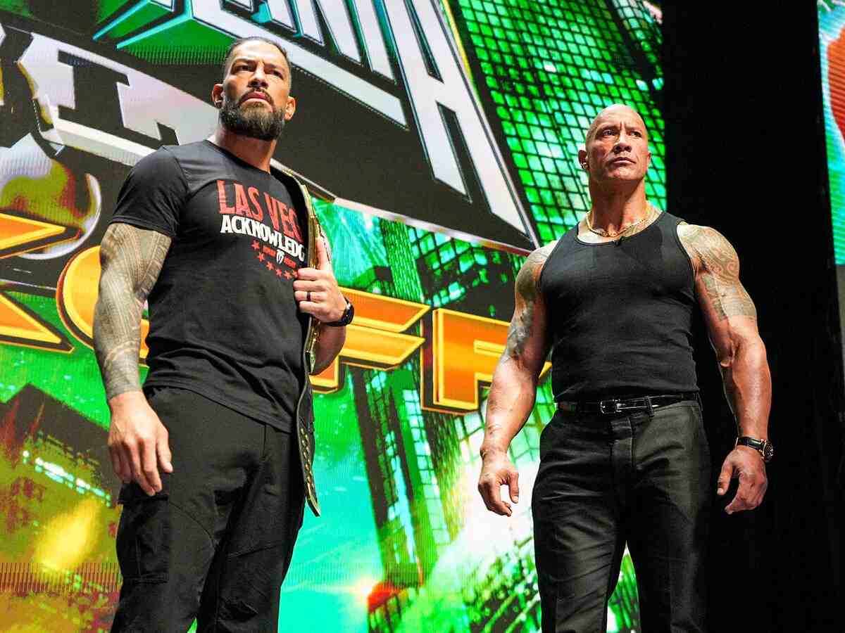 Roman Reigns and The Rock