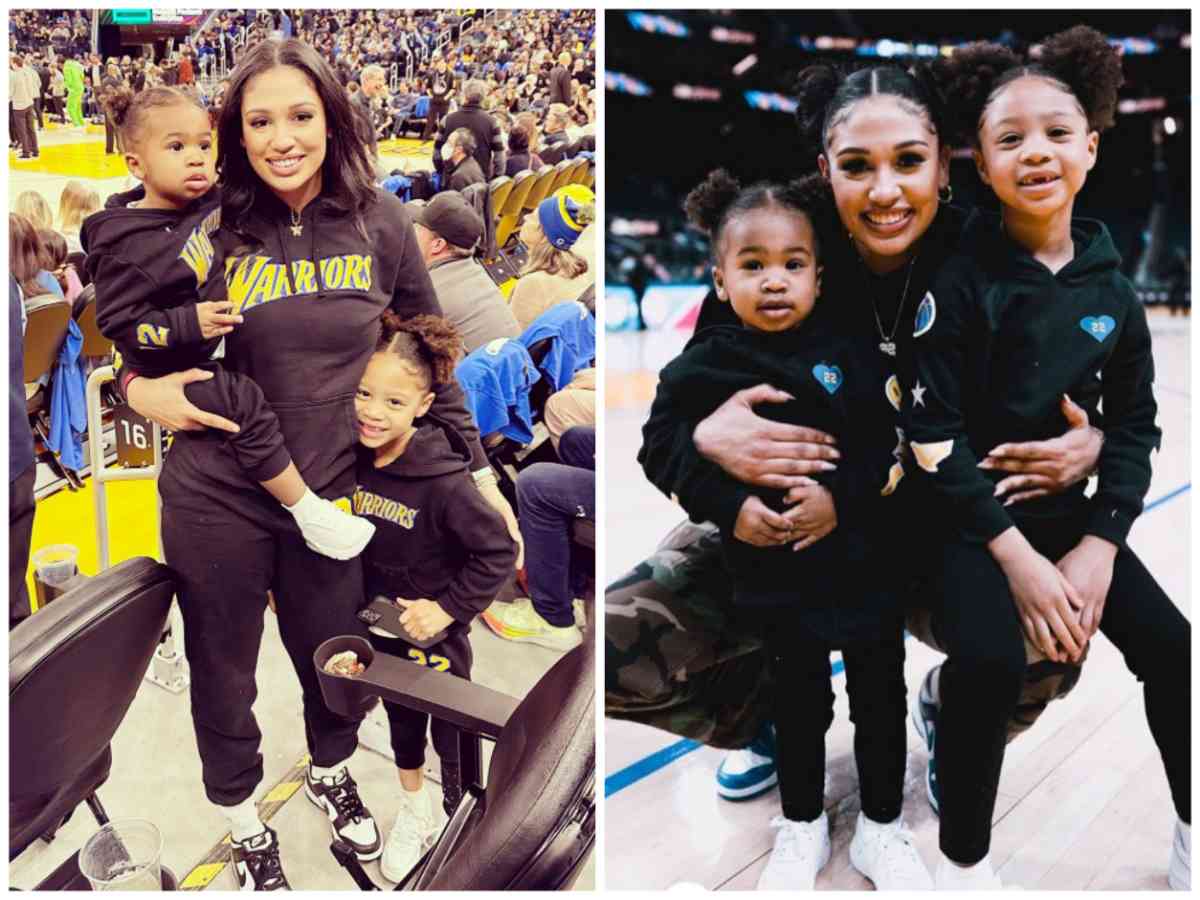 Andrew Wiggins' daughters Amyah Wiggins and Alayah Wiggins