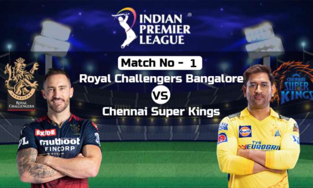 RCB vs CSK Match No: 1 (IPL 2024)