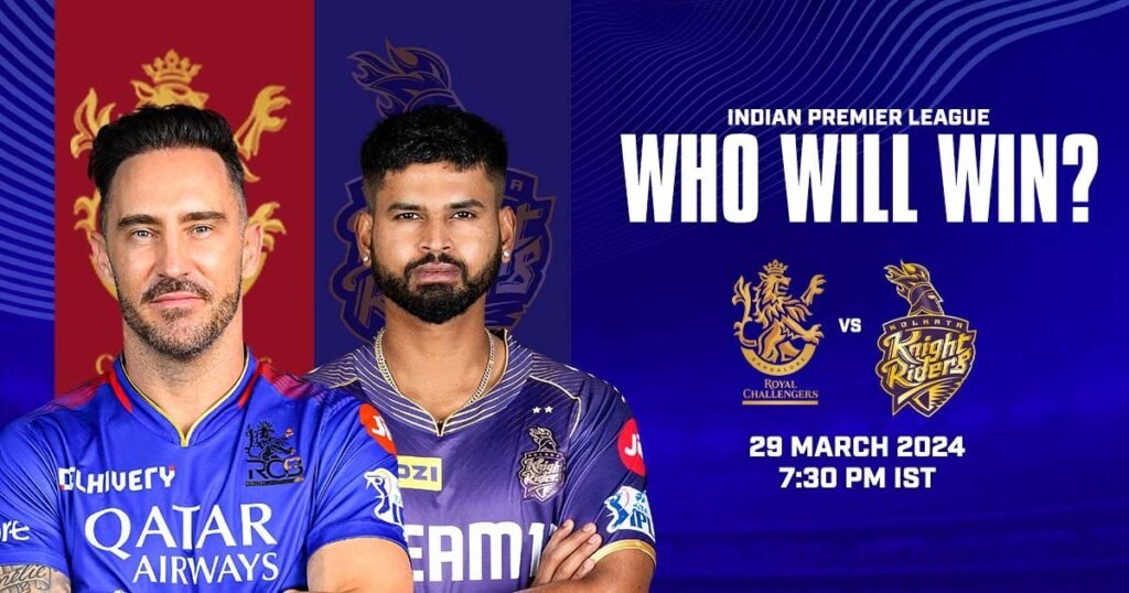 RCB vs KKR – Who Will Win?