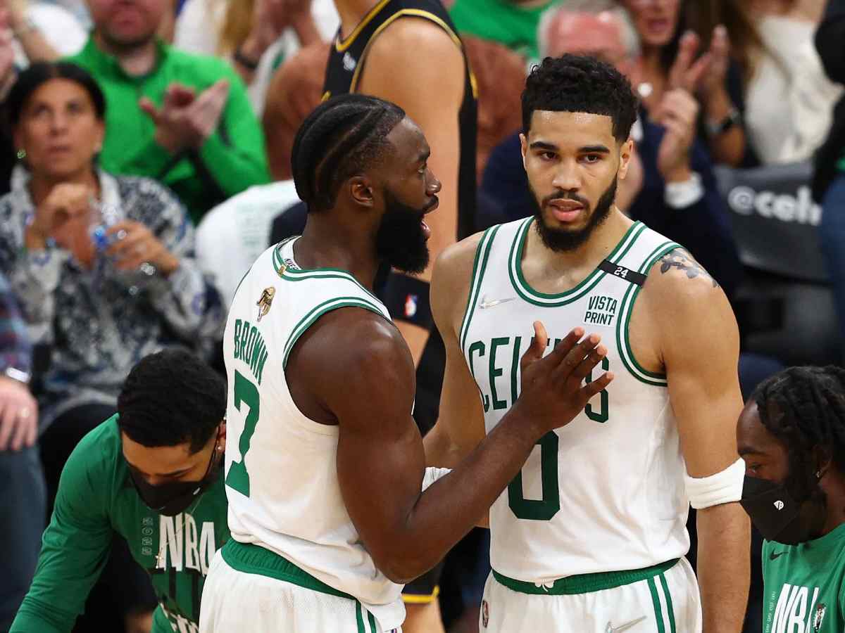 Boston Celtics duo Jayson Tatum and Jaylen Brown are vying to win multiple championships together