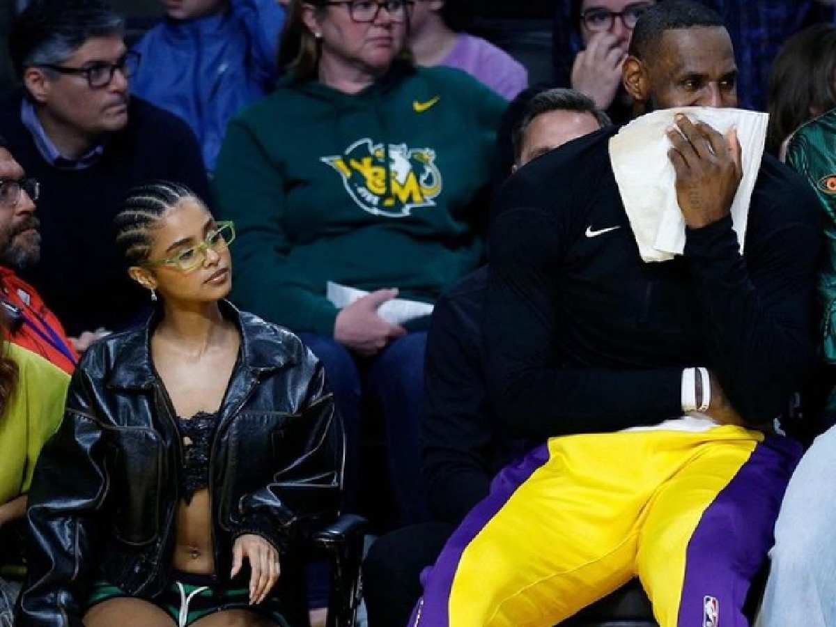 Tyla sat with LeBron James in LA before attending the game of New York Knicks