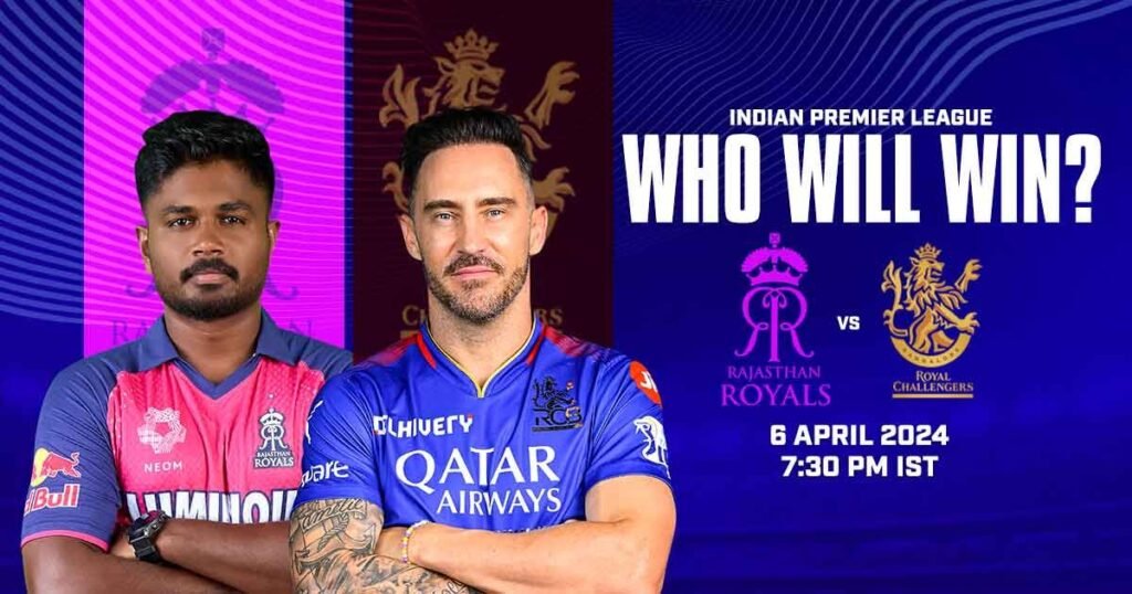 Rajasthan Royals vs Royal Challengers Bengaluru - Who Will Win?