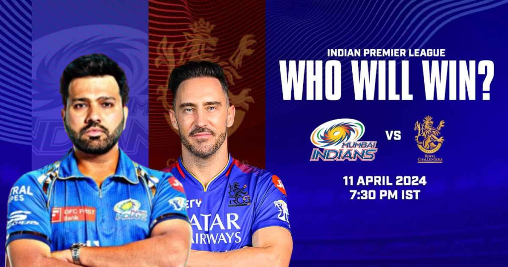 Mumbai Indians vs Royal Challengers Bangalore – Who Will Win?