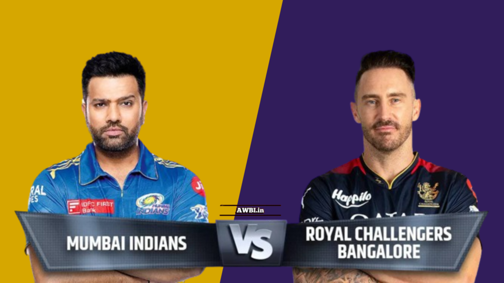 MI vs RCB Dream11 Prediction, Playing XI and Fantasy Tips