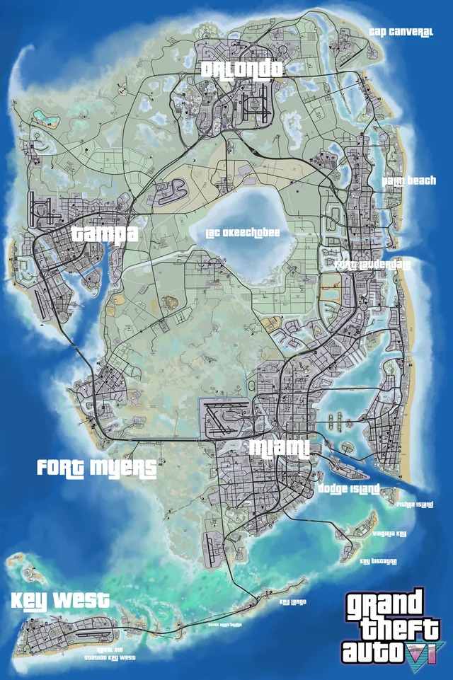 GTA VI Map