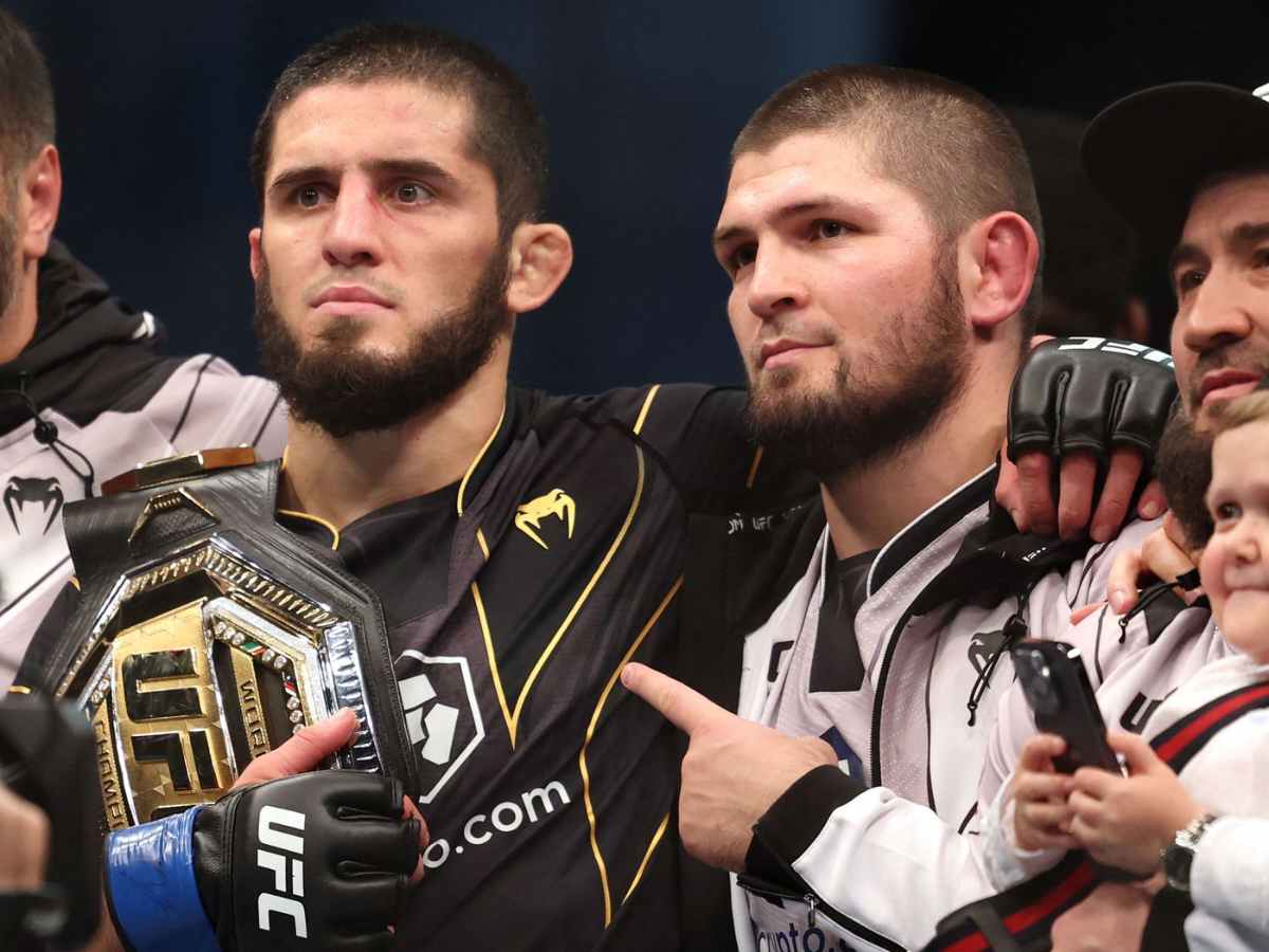 "Anything is possible," Islam Makhachev speaks on if Khabib Nurmagomedov will corner him at UFC 302 – FirstSportz