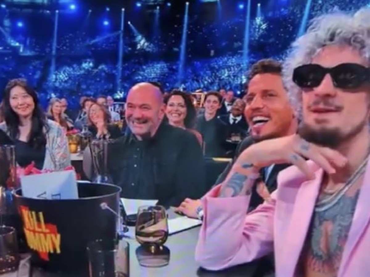 Dana White and crew in attendance at the Tom Brady roast