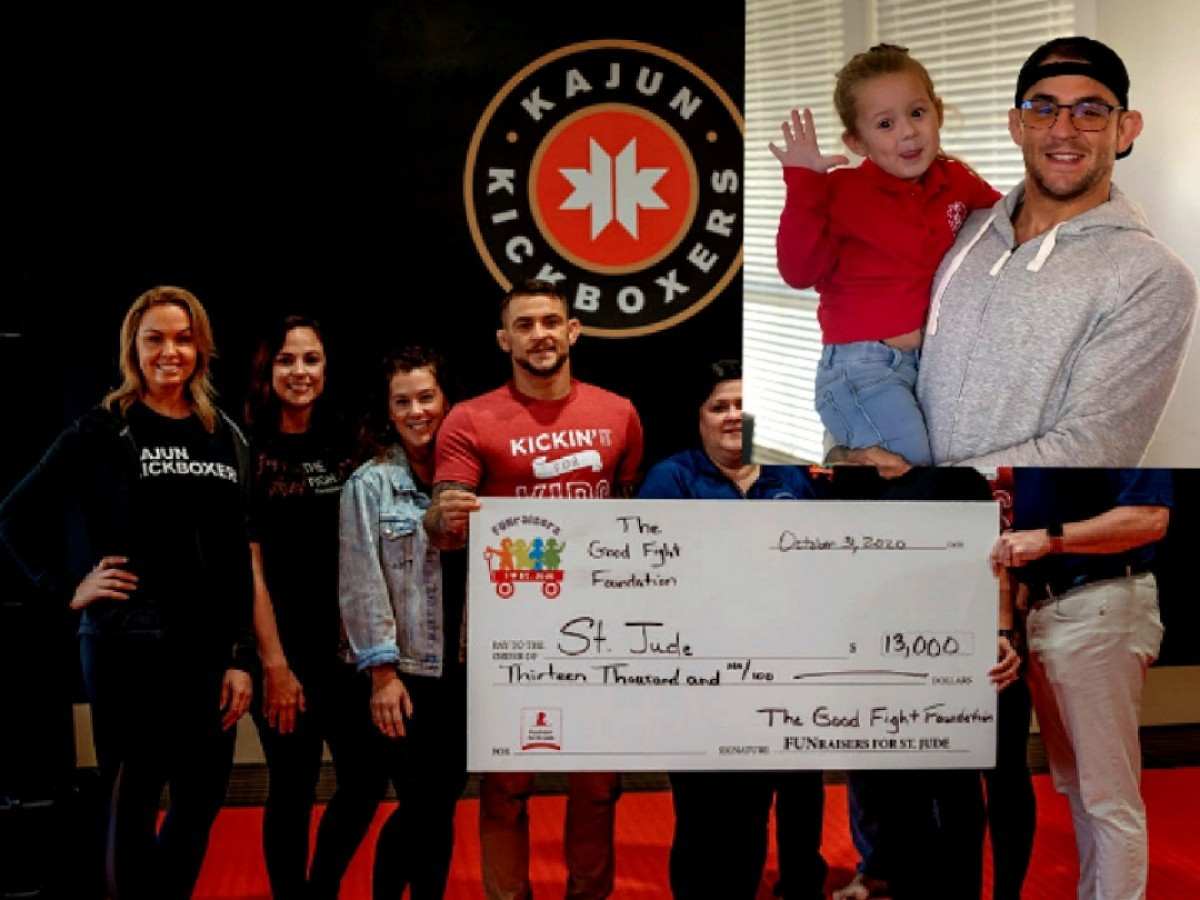 Moving to home turf for his daughter gave rise to Dustin Poirier's non-profit