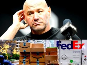 FedEx Fed up with Dana White namedropping and fires employee; fans react to the matter