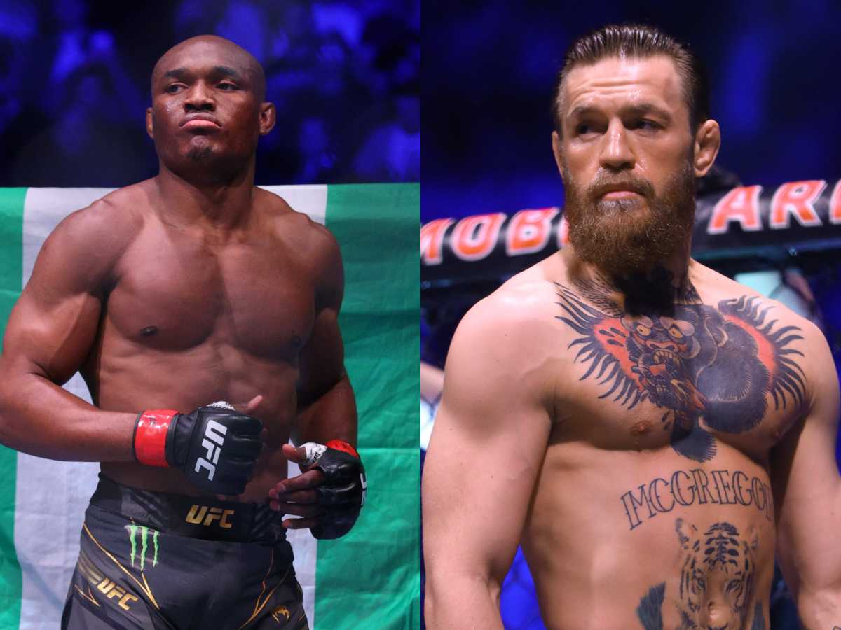 Kamaru Usman trades verbal shots with Conor McGregor