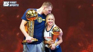 Nuggets Nikola Jokic with wife Natalija