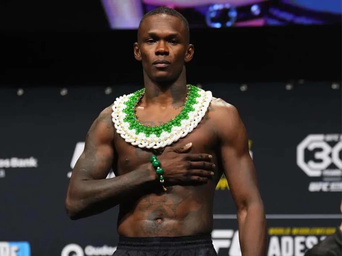 Israel Adesanya shockingly reveals having 'panic attack' after watching own documentary on a plane