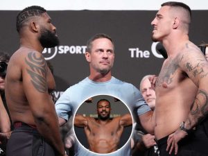 Jon Jones gives his take on Curtis Blaydes vs. Tom Aspinall