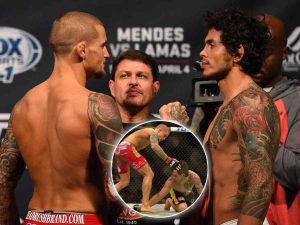 Dustin Poirier defeated Carlos Diego Ferreira