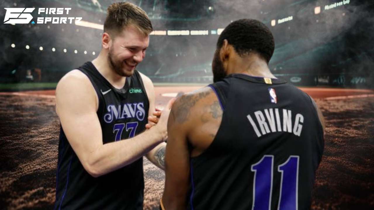 Mavericks Luka Doncic and Kyrie Irving