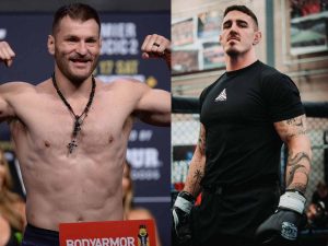 Tom Aspinall critiques Jon Jones for fighting Stipe Miocic