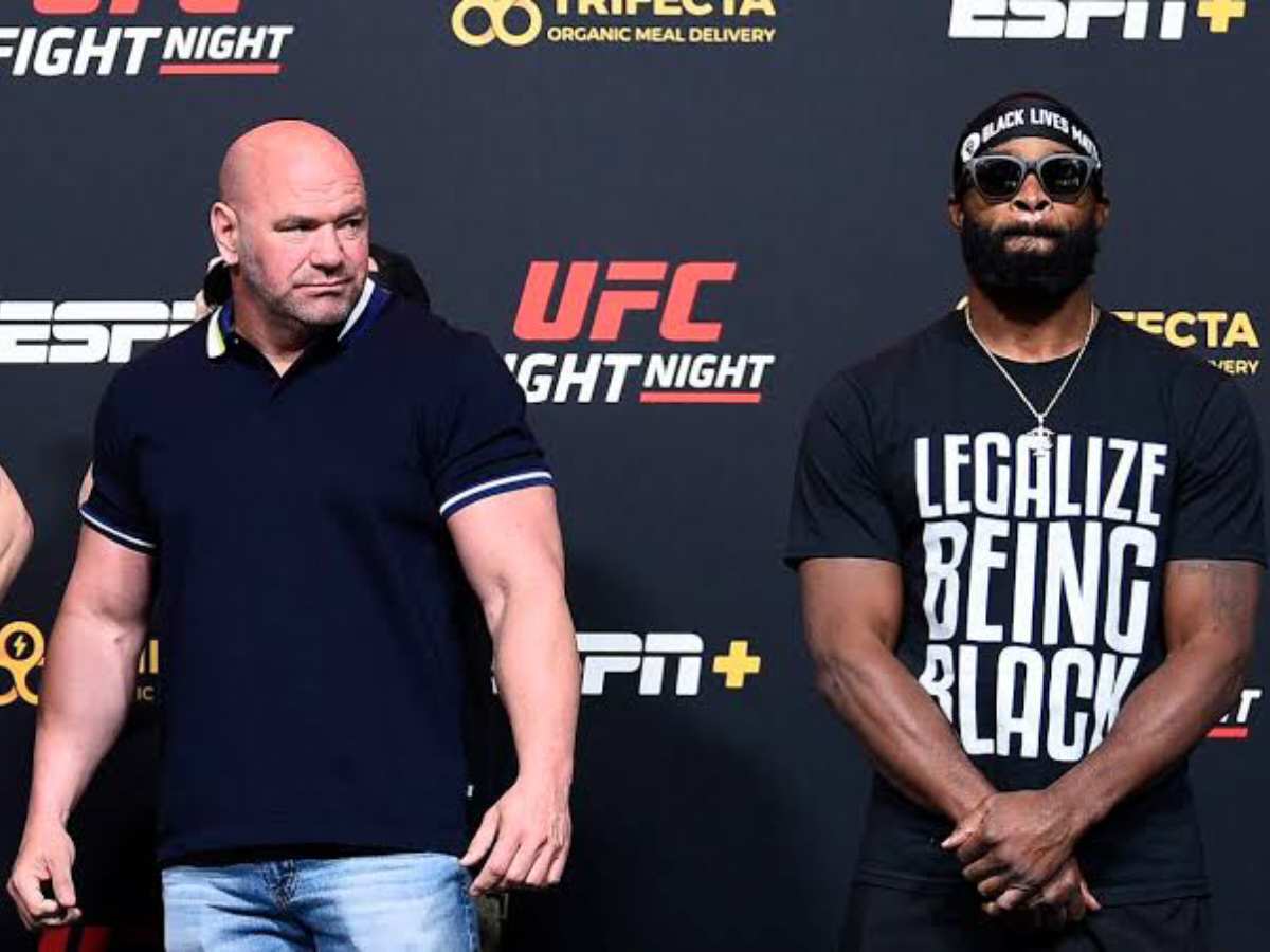 Dana White rips Tyron Woodley for a boring approach to the fight