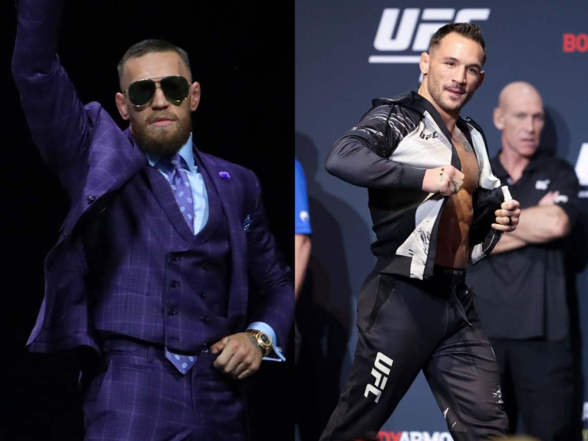 Conor McGregor and Michael Chandler