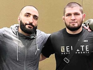 Belal Muhammad talks playing soccer with Team Khabib