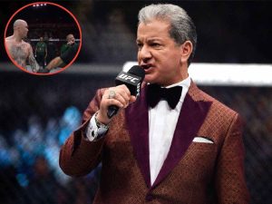  Bruce Buffer announced Vitor Petrino as the victor rather than Anthony Smith at UFC 301